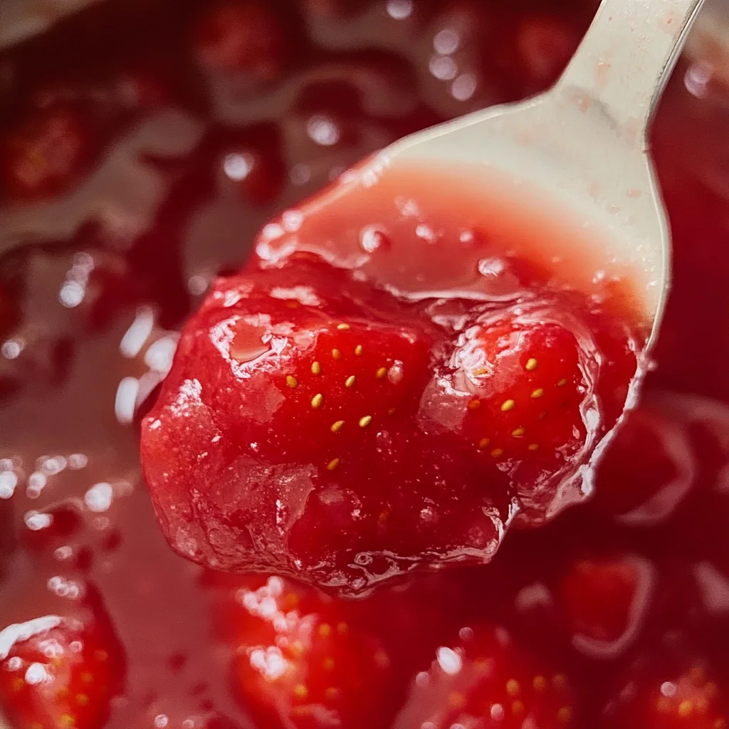 The Best Homemade Strawberry Cake Filling - Alrightwithme