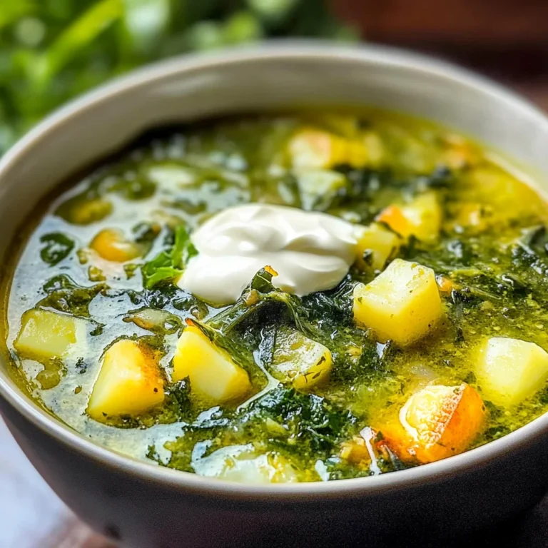 Ukrainian Green Borscht