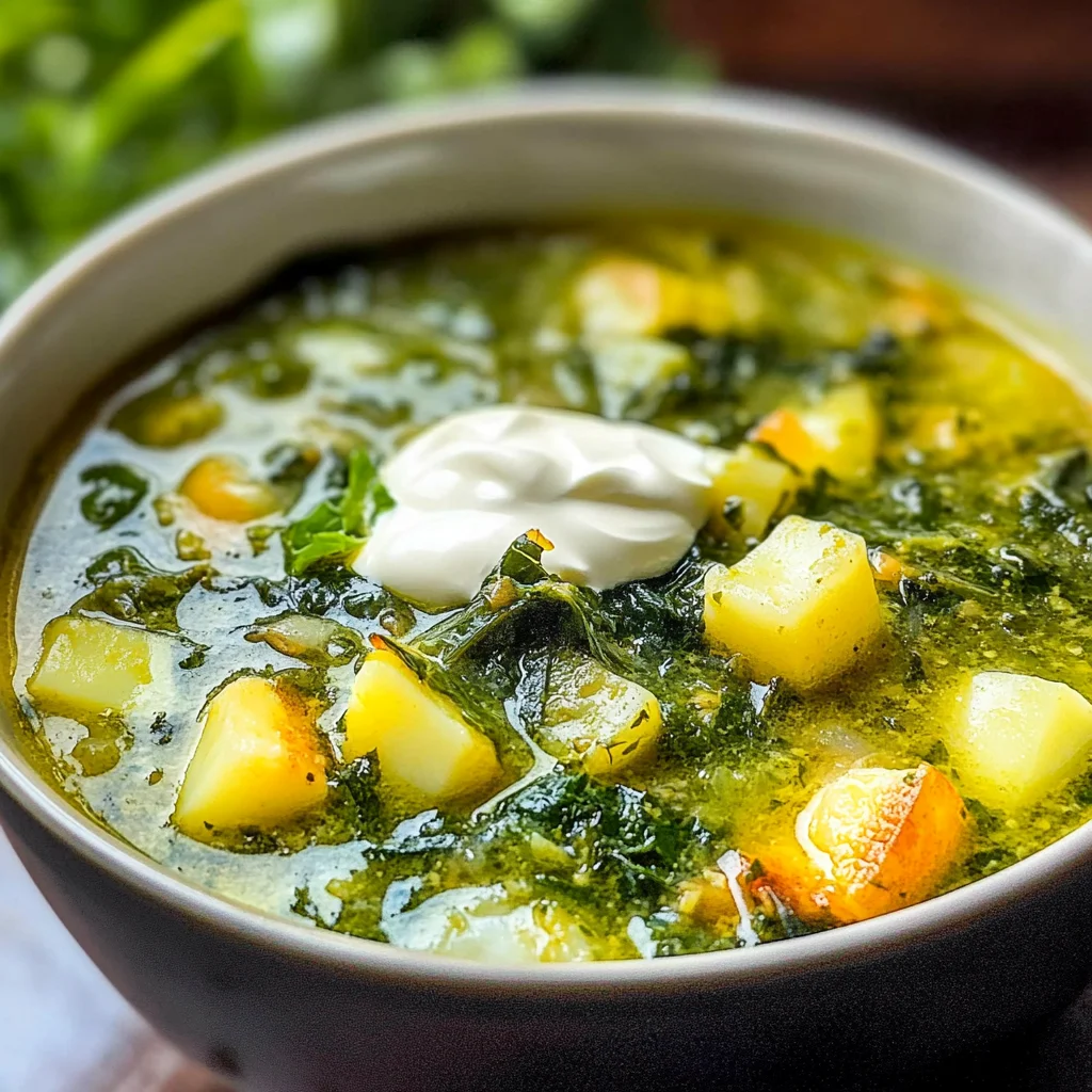 Ukrainian Green Borscht