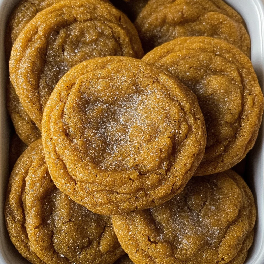 chewy maple pumpkin cookies