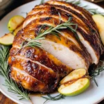 Apple Cider Glazed Turkey Breast