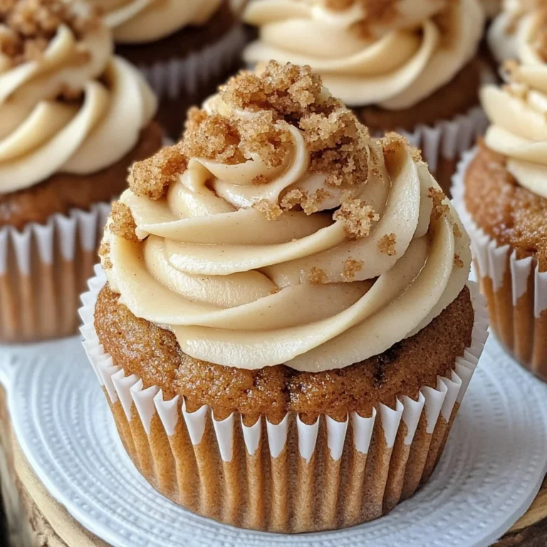 Apple Crumble Cupcakes