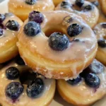 Baked Blueberry Donuts