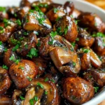 Balsamic Roasted Mushrooms
