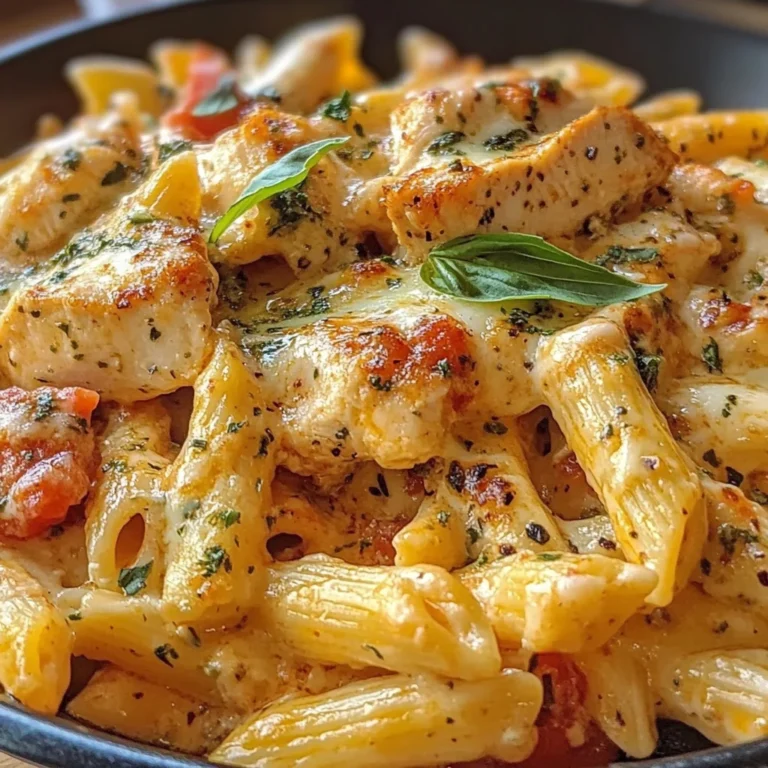 Chicken Mozzarella Pasta