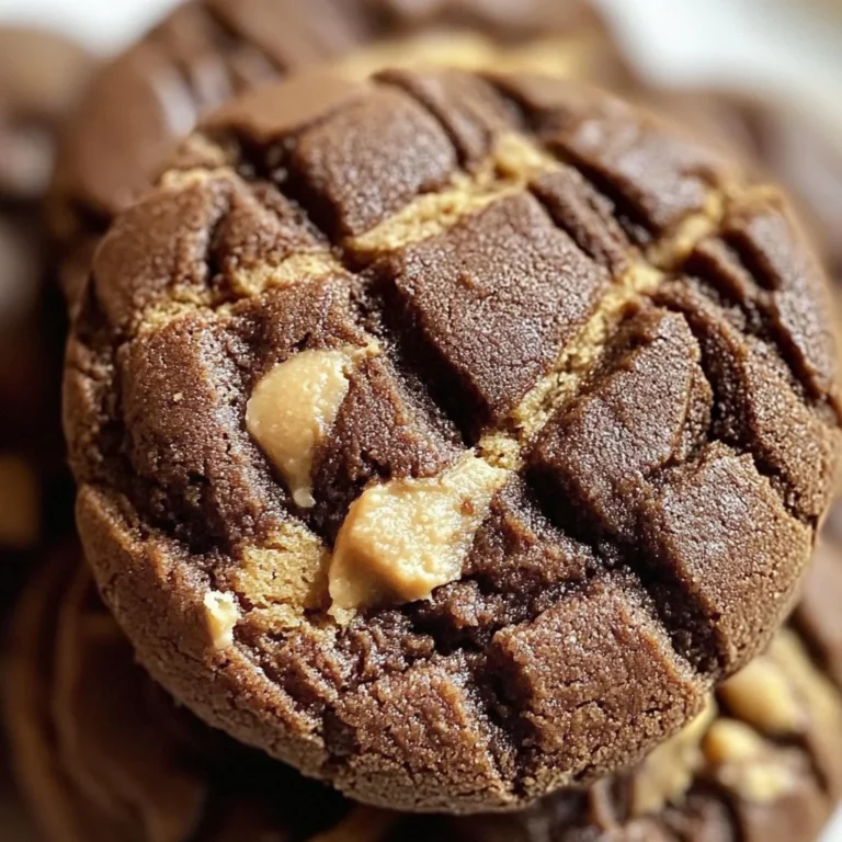Chocolate Peanut Butter Cookies