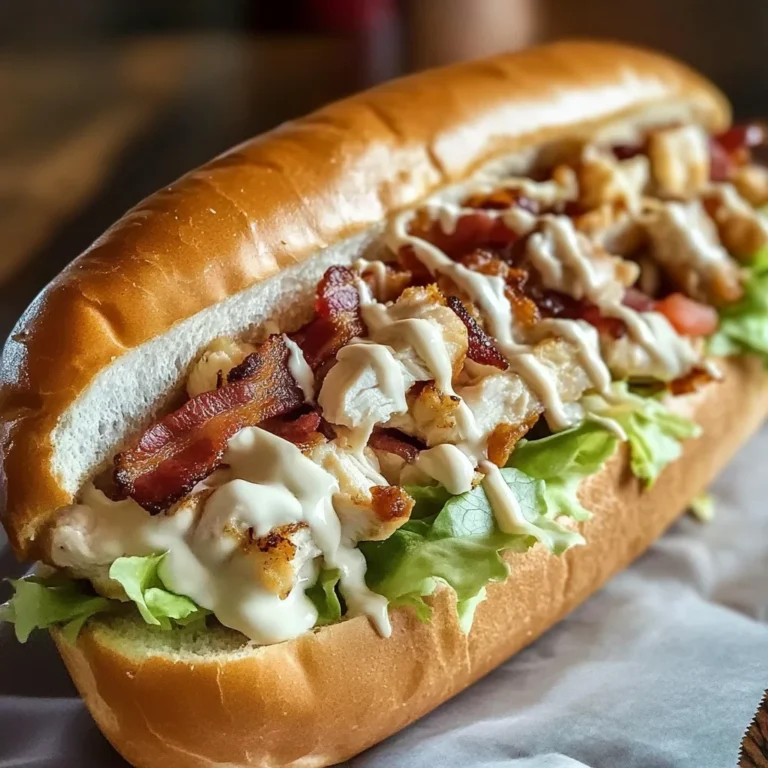 Chopped Chicken Bacon Ranch Sub: An Amazing Ultimate Recipe