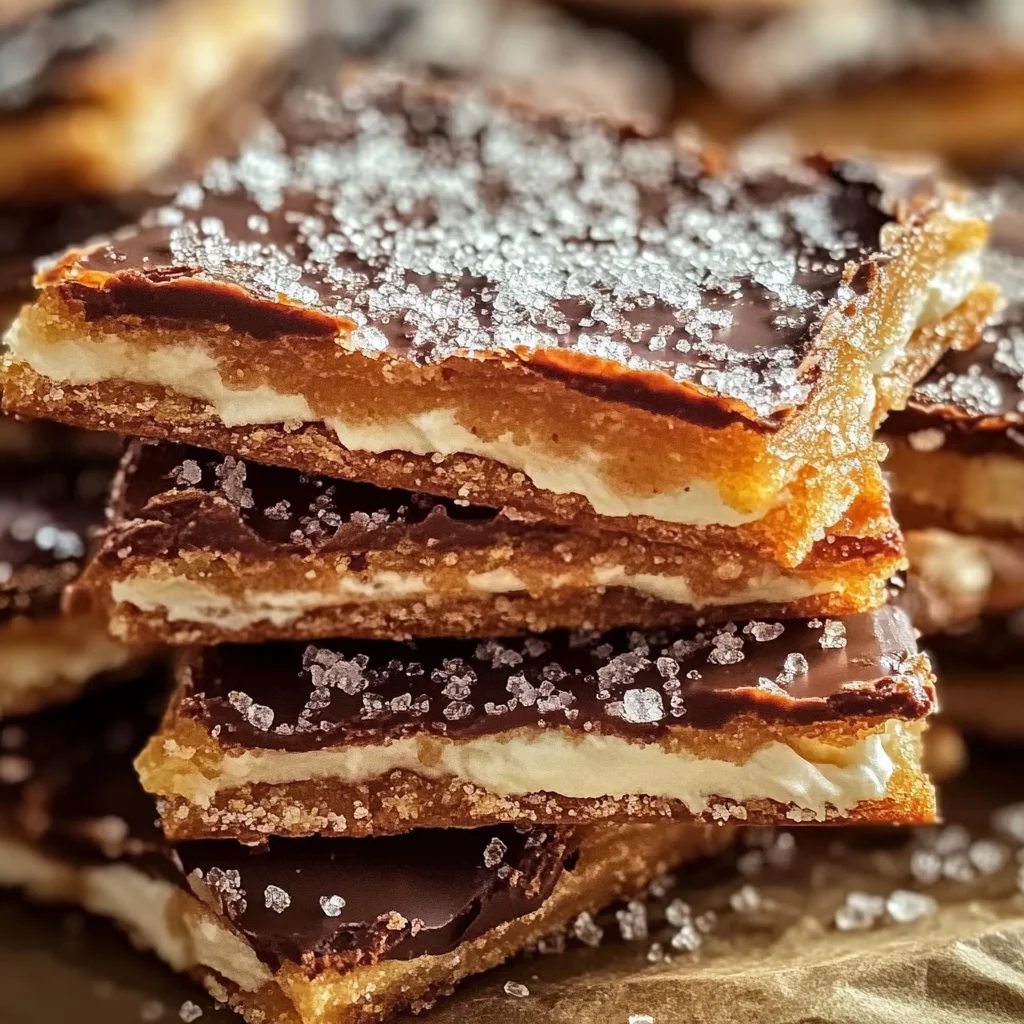 Churro Saltine Toffee