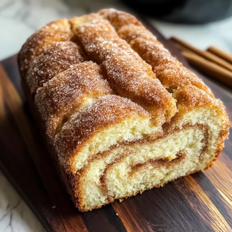 Cinnamon Sugar Donut Bread: A Sweet Delight Awaits!