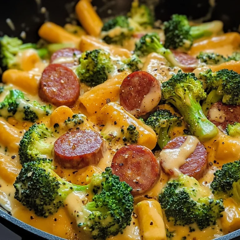 Creamy Kielbasa Broccoli Skillet 30 Minutes Ultimate Delicious