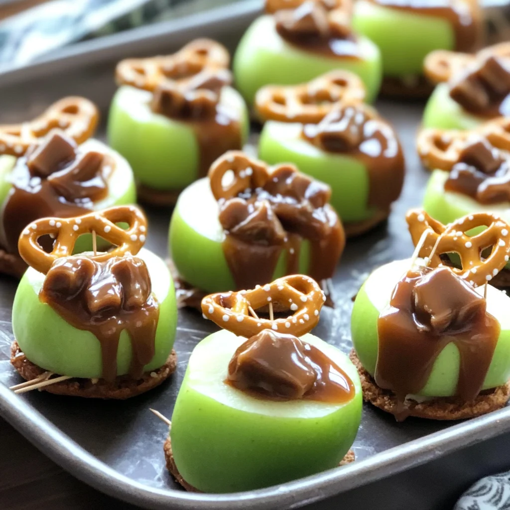 Easy Caramel Apple Bites