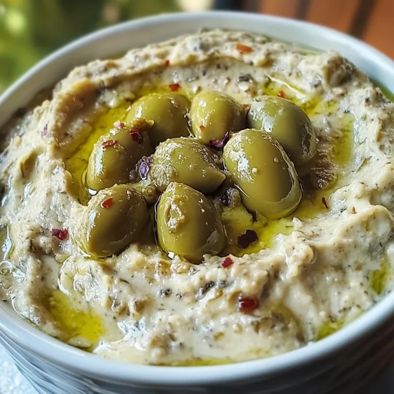 Green Olive Dip – Easy Creamy Party Favorite