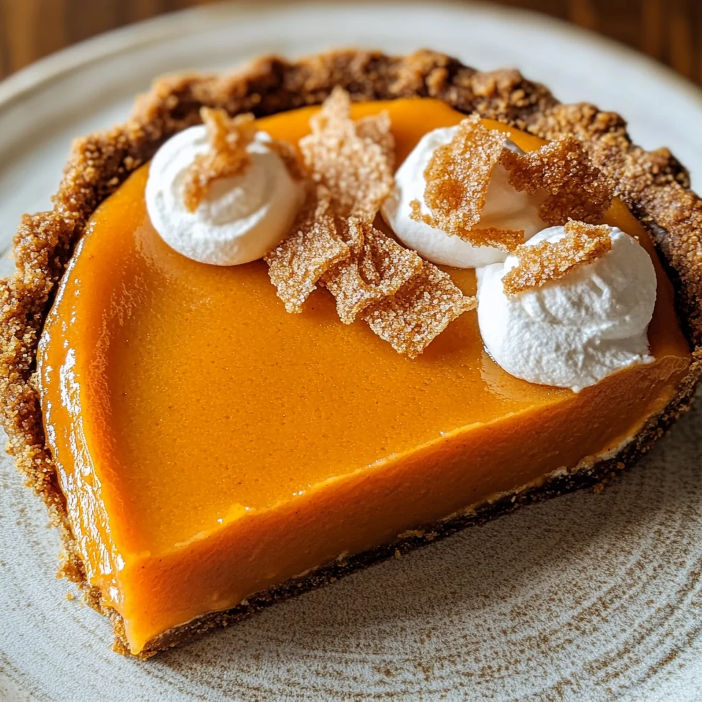 Honey Carrot Pie