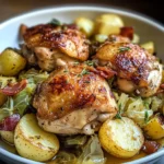 Irish Chicken with Cabbage and Potatoes