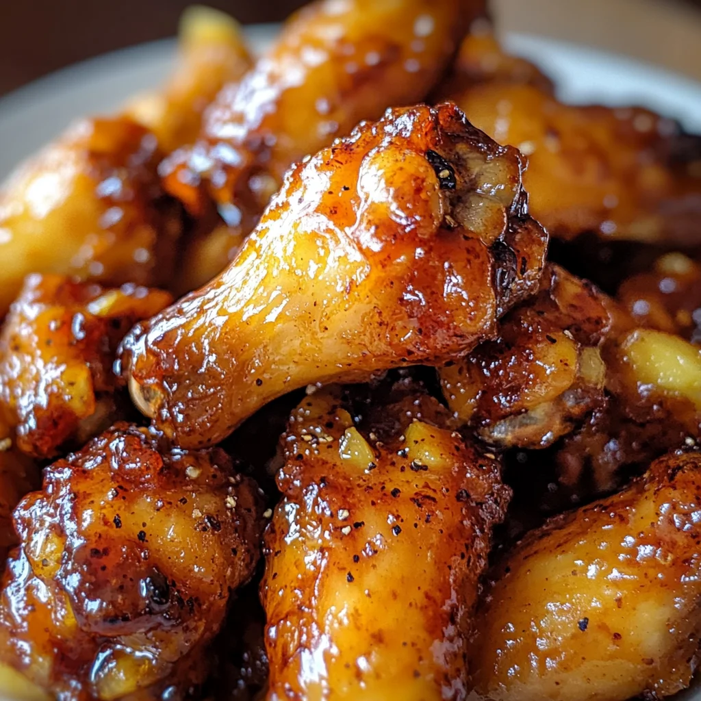 Irresistible Brown Sugar Pineapple Wings Chicken in 40 Minutes