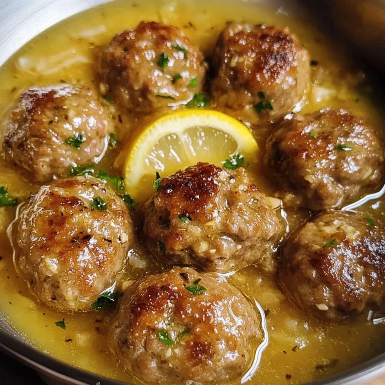 Keftedes In Lemon Sauce