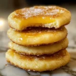 Lemon Curd Crème Brûlée Cookies - Tangy & Sweet Treat