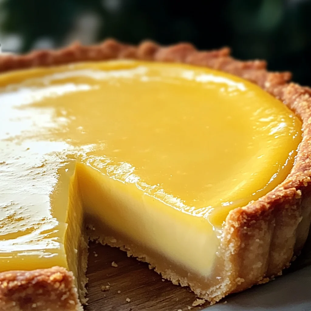 Lemon Custard Tart
