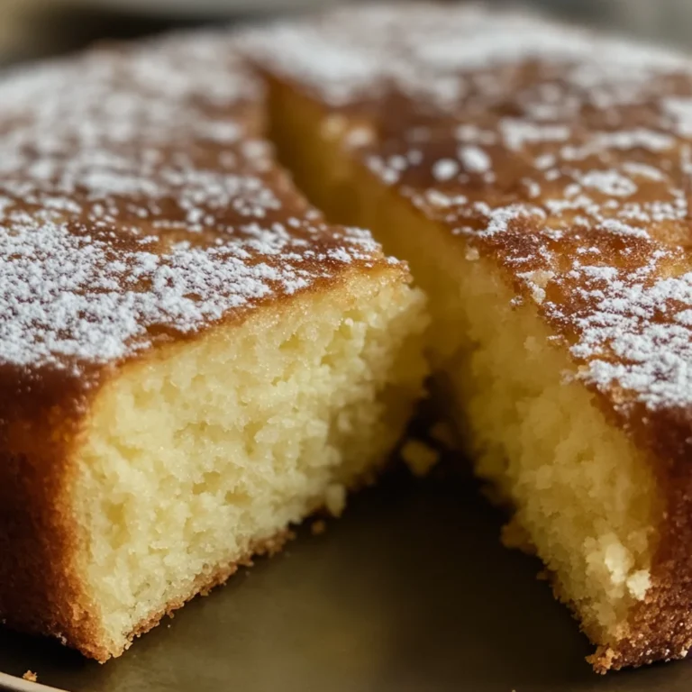MIGLIACCIO: RICOTTA AND SEMOLINA CAKE