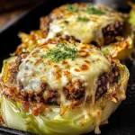 Oven-Baked Cabbage Burgers
