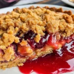 Peanut Butter and Jelly Cobbler