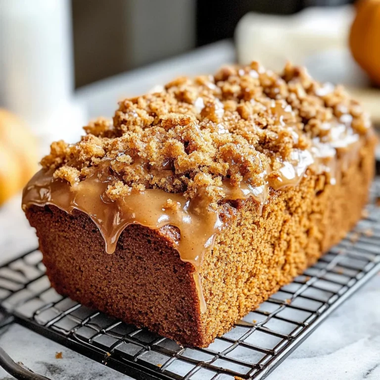 Pumpkin Bread with Maple Glaze