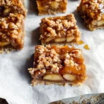 Salted Caramel Apple Crumble Bars Fall Treat: Get Addicted in 45 Min