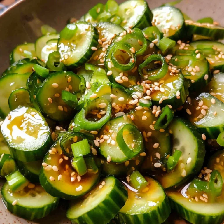 Spicy Cucumber Salad