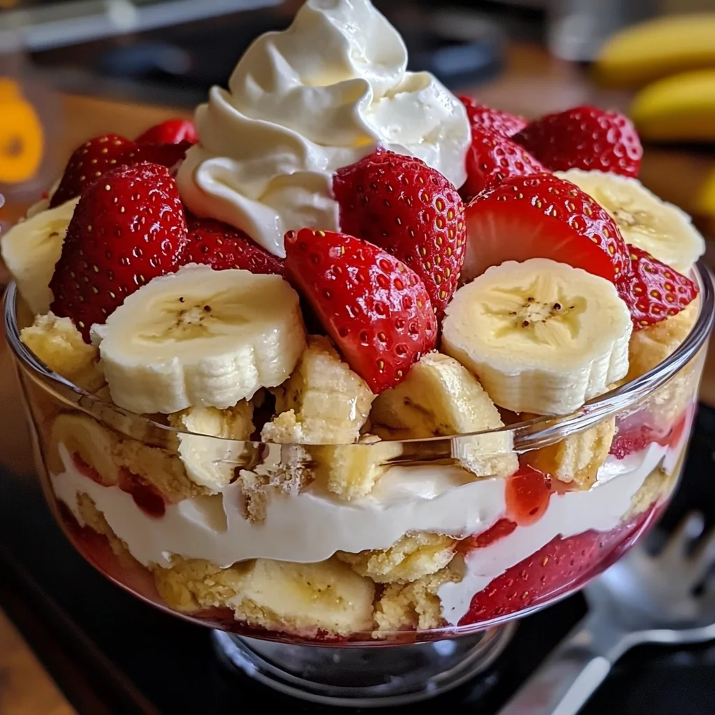 Strawberry Banana Pudding Dream