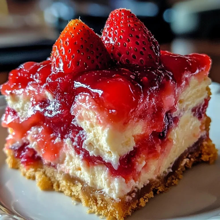 The Ultimate Strawberry Cheesecake Dump Cake