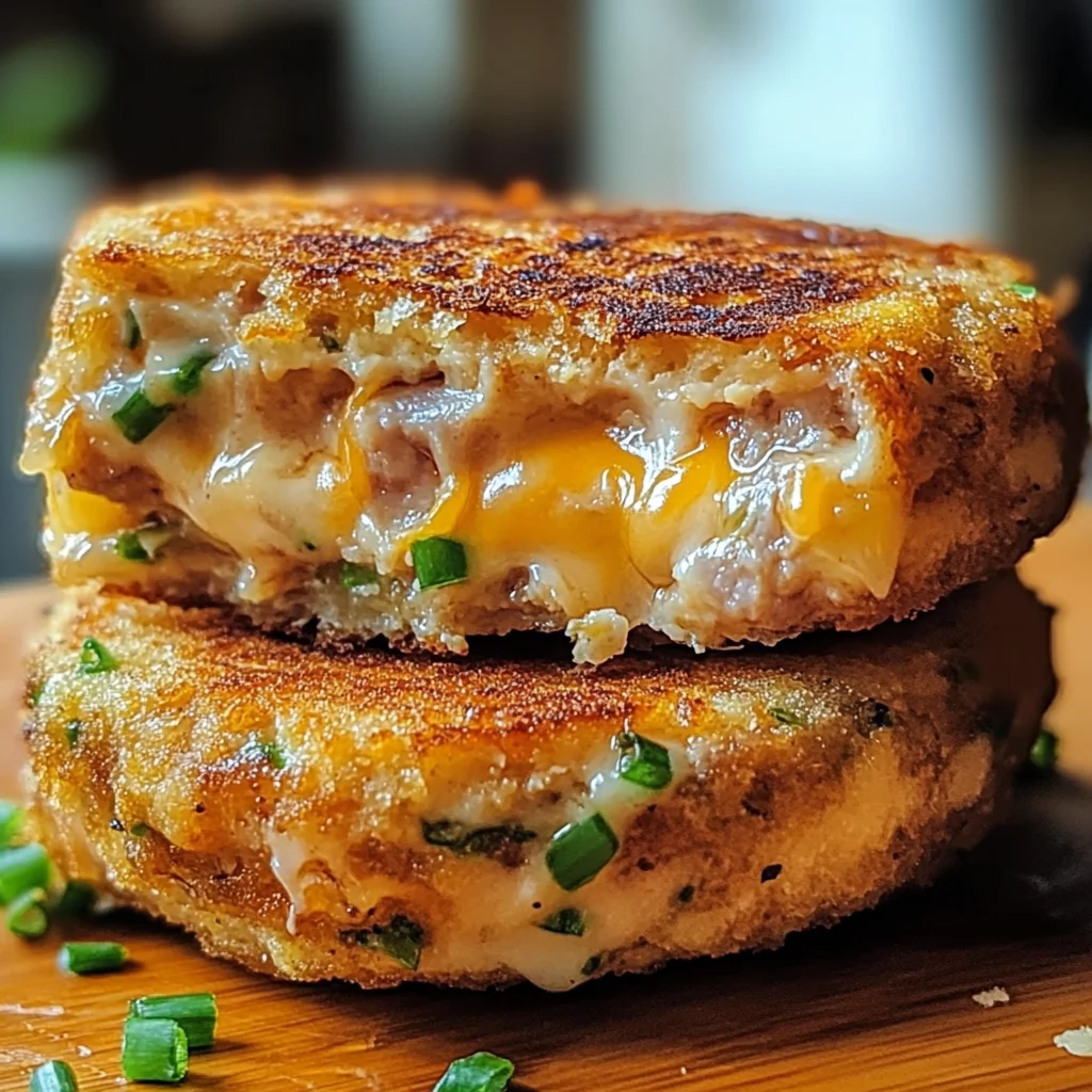 Tuna Melt Patties Recipe