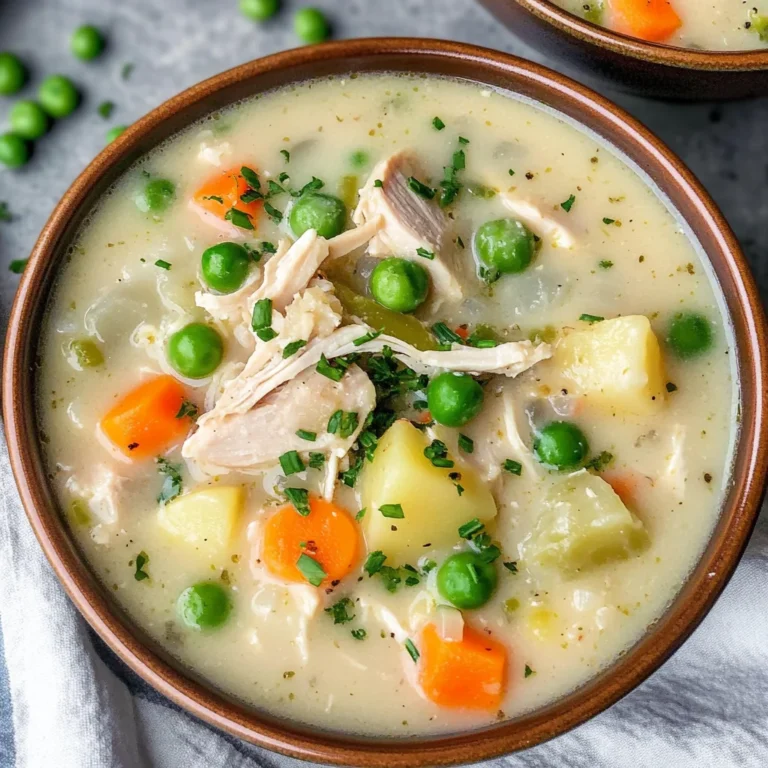 Turkey Pot Pie Soup