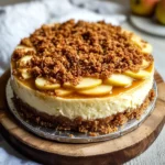 Apple Crumble Cheesecake