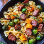 Autumn Sausage Pasta Squash: Amazing 25-Min Fall Favorite