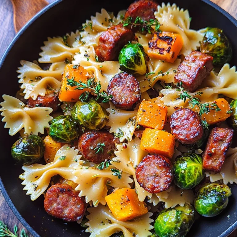 Autumn Sausage Pasta Squash: Amazing 25-Min Fall Favorite