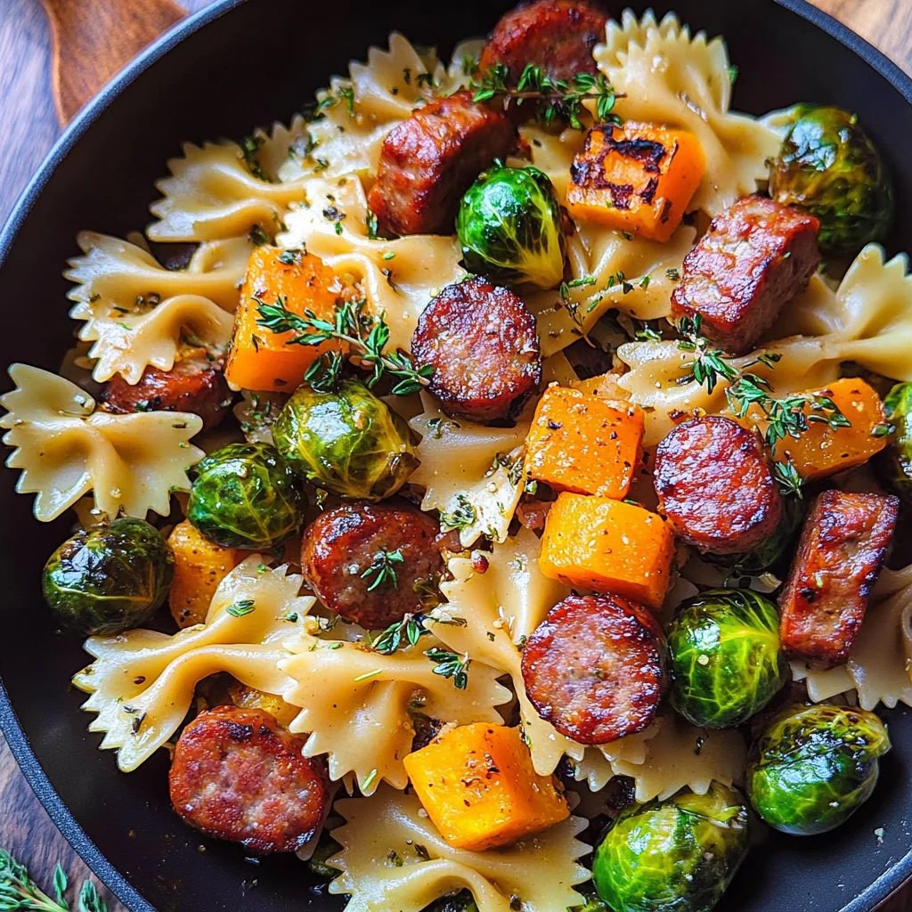 Autumn Sausage Pasta Squash: Amazing 25-Min Fall Favorite