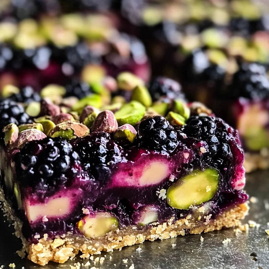 Blackberry Pistachio Dream Bars: An Incredible Ultimate Recipe