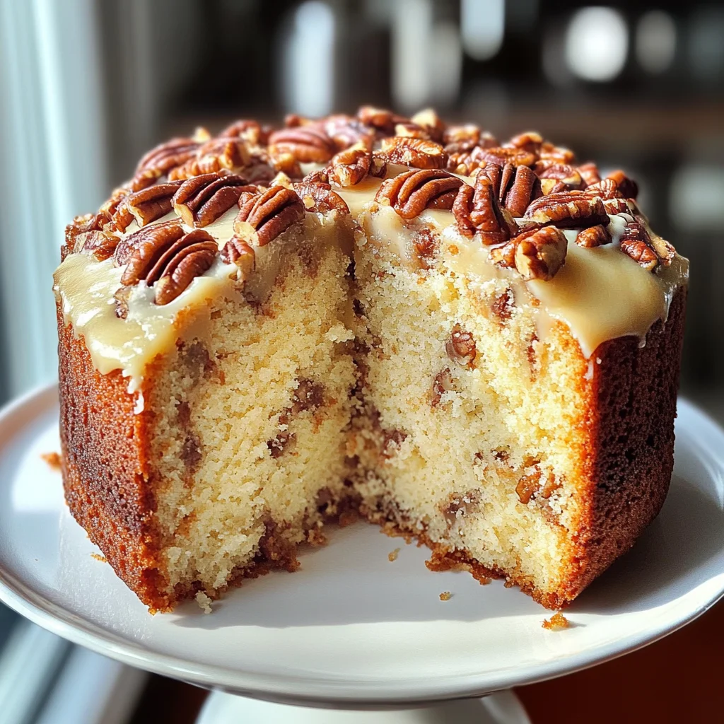 Butter Pecan Pound Cake