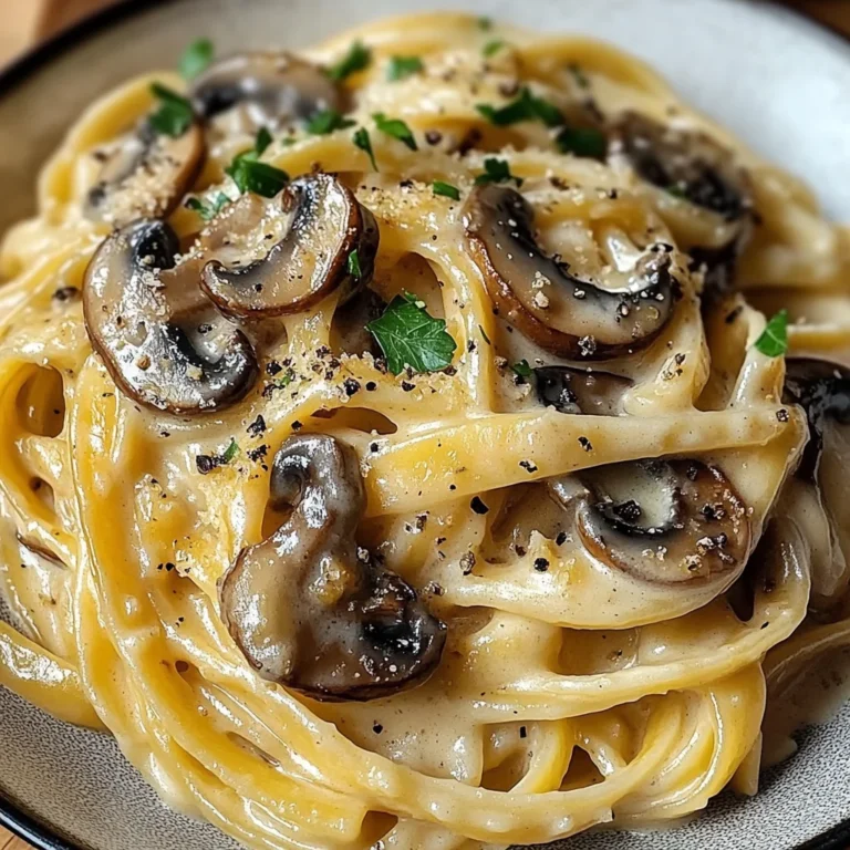 Caramelized Leek and Mushroom Gruyere Pasta