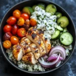 Chicken Tzatziki Bowls