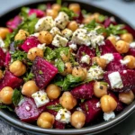 Chickpea, Beet and Feta Salad
