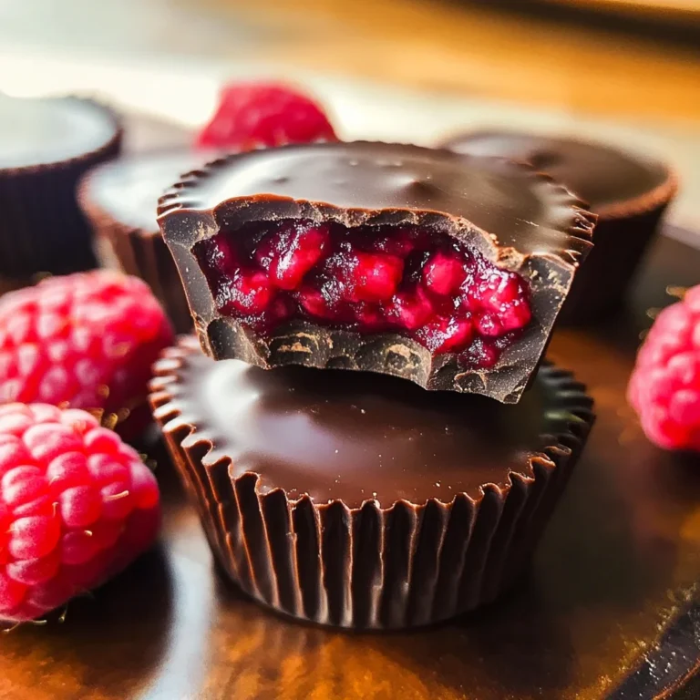 Chocolate Raspberry Cups