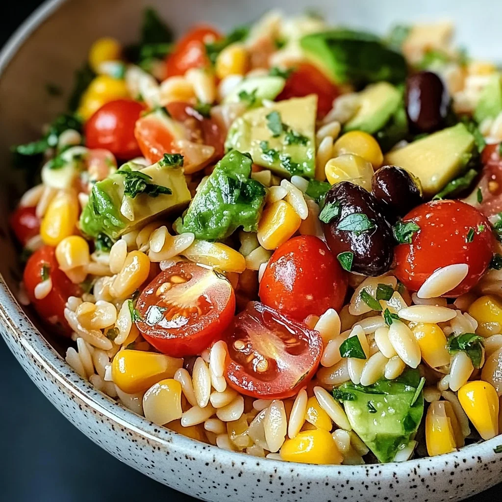 Cowboy Orzo Salad
