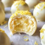 Creamy Lemon Truffles Recipe