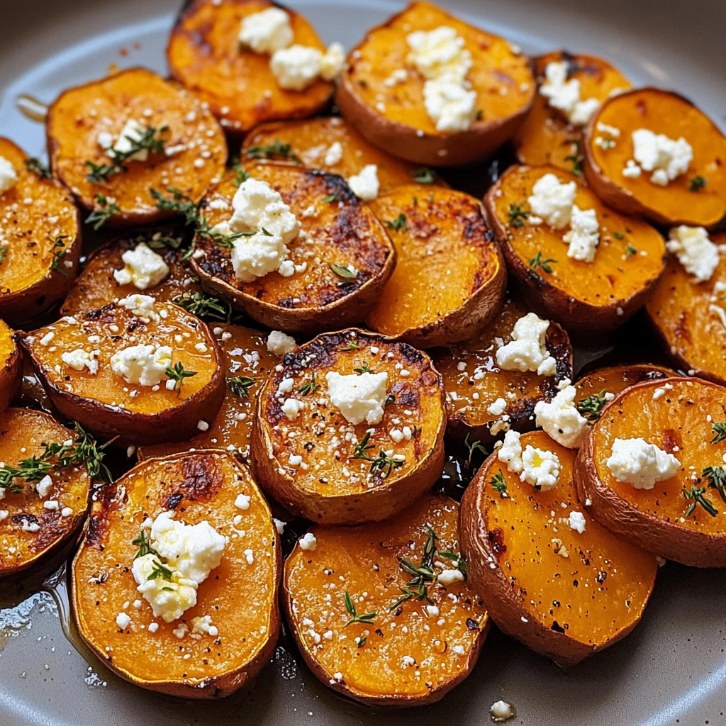 Delicious Honey Feta Sweet Potato Rounds Recipe for Any Meal