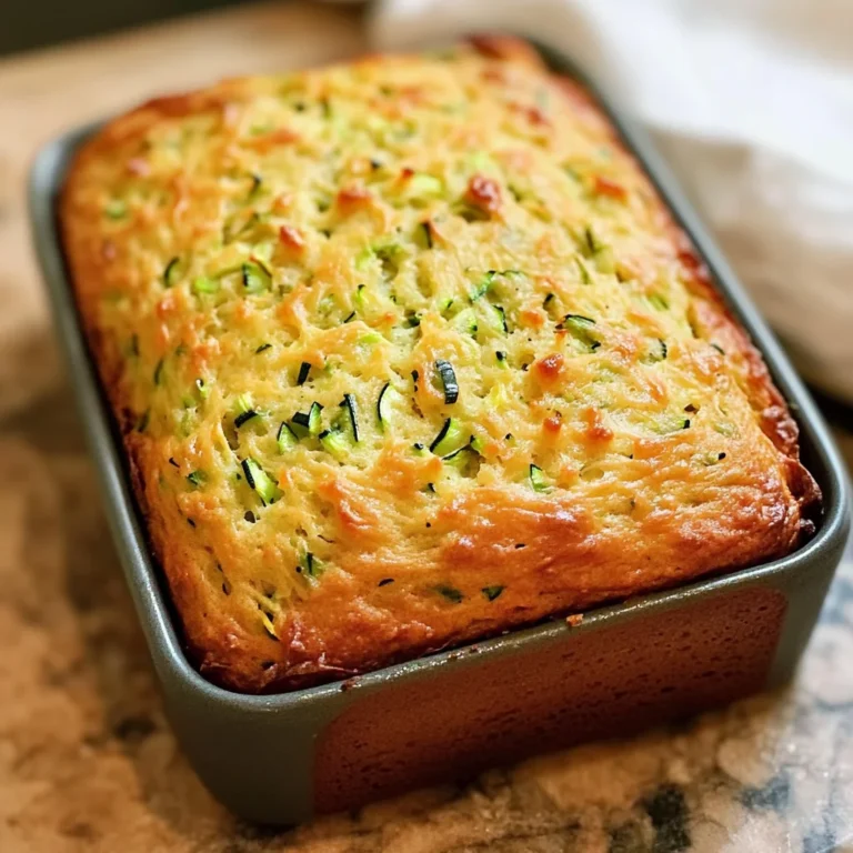Green Onion Zucchini Cheddar Quick Bread