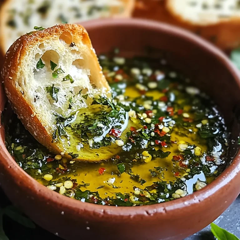Irresistible Olive Oil Bread Dip