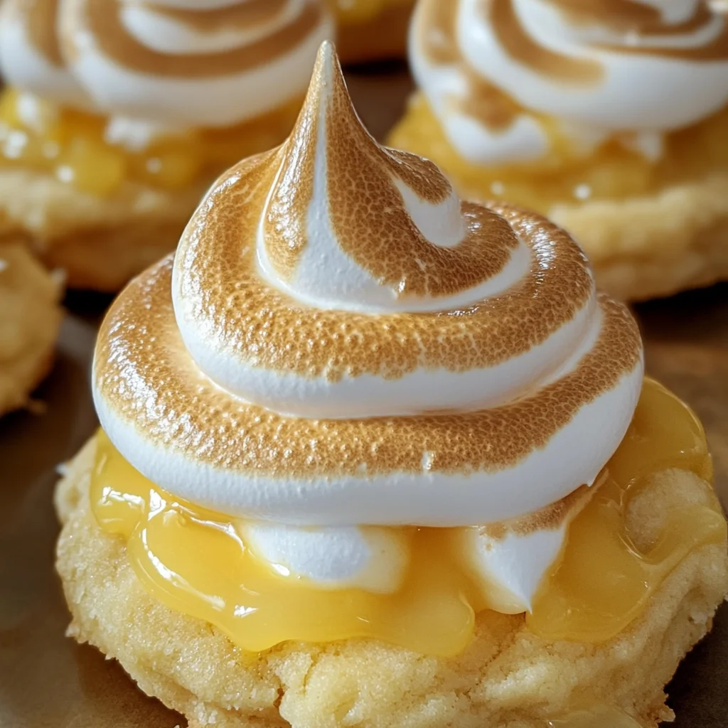 Lemon Meringue Pie Cookies Recipe