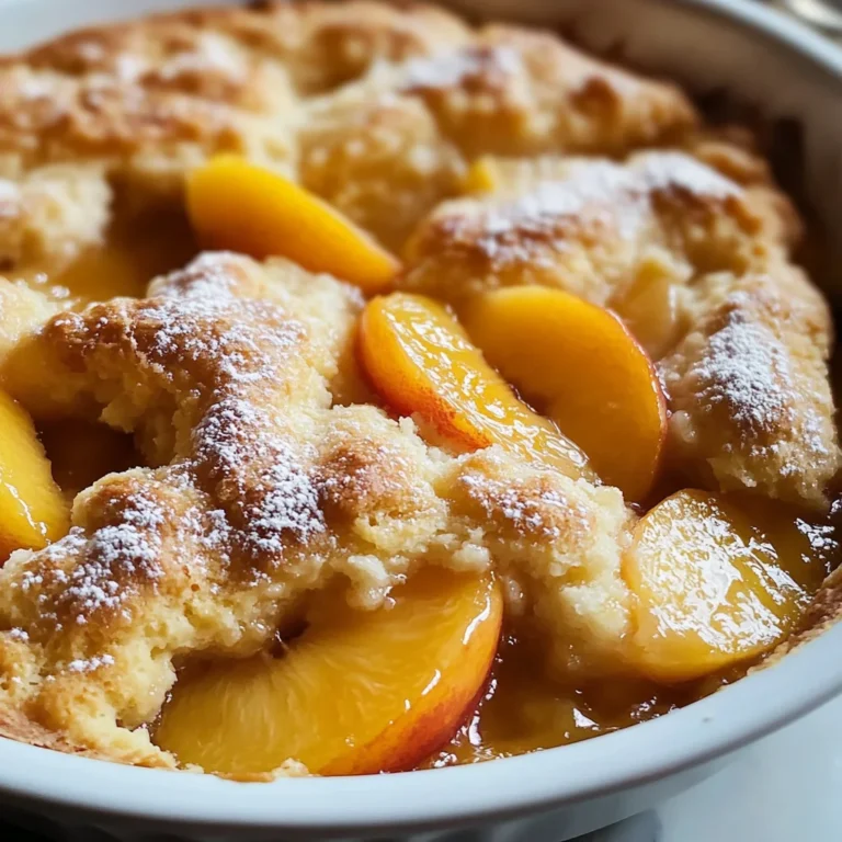 Peach Cobbler
