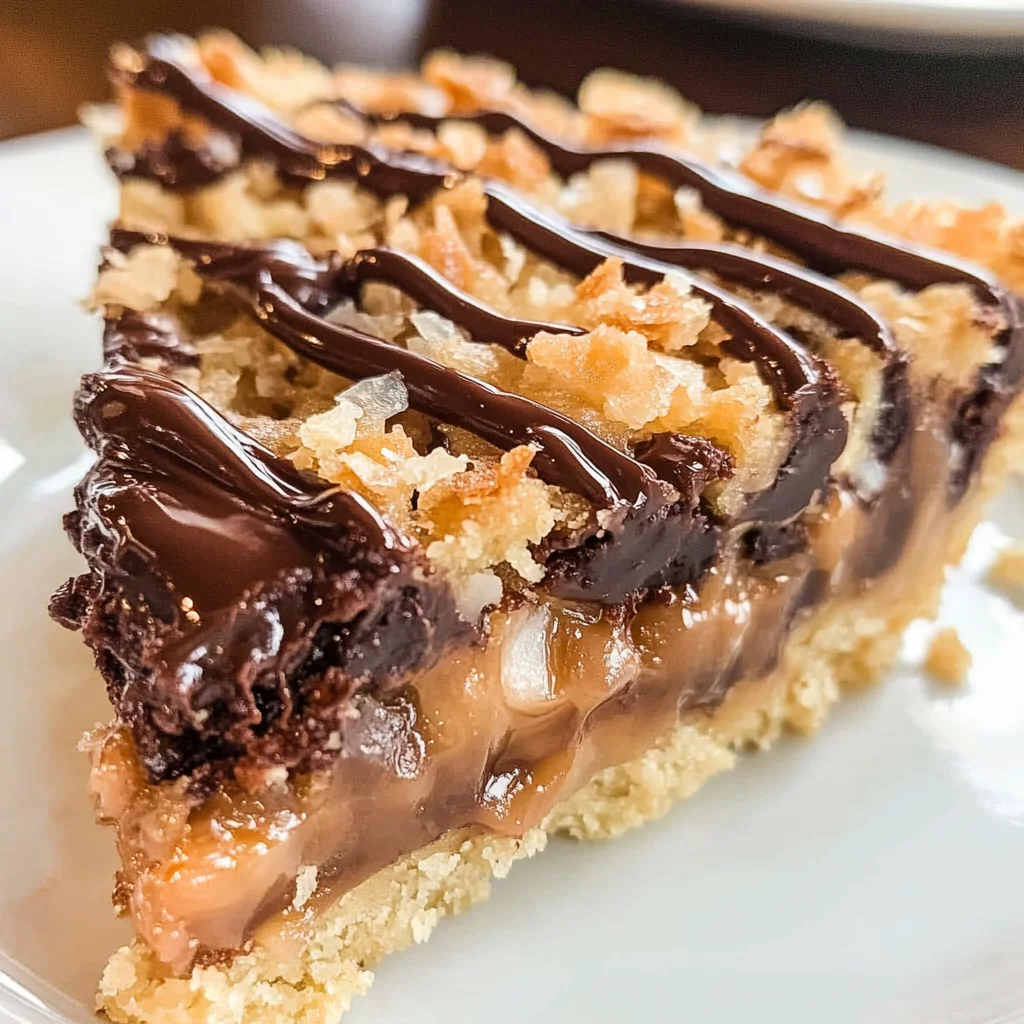 Samoas Cookie Pie